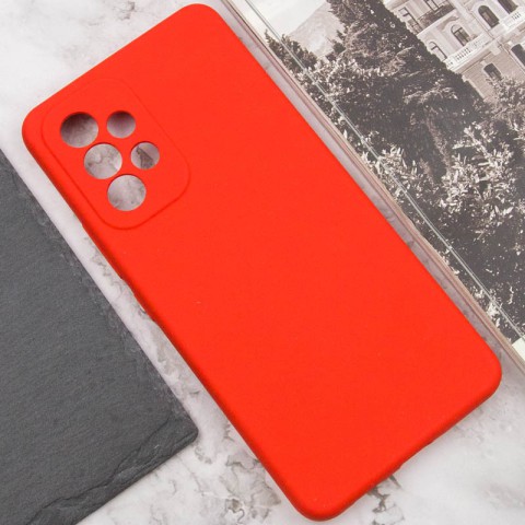 Чохол Silicone Cover Lakshmi Full Camera (AAA) для Samsung Galaxy A33 5G Червоний / Red
