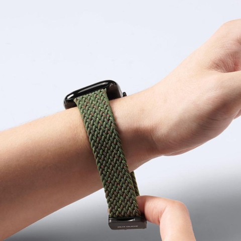 Ремінець Dux Ducis Mixture Ultra для Apple Watch 42(ser.1-3)/44/45/46/49mm Starry Olive