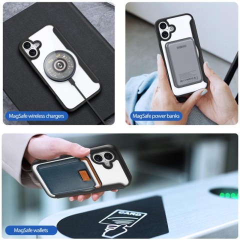 Чохол-книжка Dux Ducis Skin X Pro with MagSafe для Apple iPhone 16 (6.1") Black