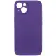 Чохол Silicone Case Full Camera Protective (AA) для Apple iPhone 15 (6.1") Фіолетовий / Amethyst