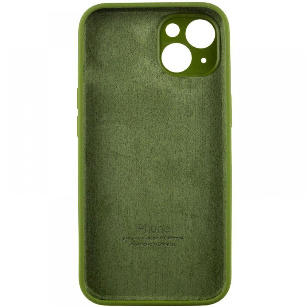 Чехол Silicone Case Full Camera Protective (AA) для Apple iPhone 15 (6.1")