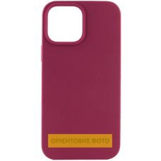 Чохол Silicone Case Full Protective (AA) NO LOGO для Apple iPhone 17 Pro Max (6.9") Бордовий / Maroon