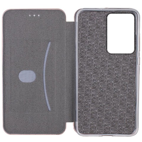 Шкіряний чохол-книжка Classy для Motorola Moto G85 Rose Gold