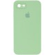 Чохол Silicone Case Square Full Camera Protective (AA) для Apple iPhone 6/6s (4.7") М'ятний / Mint