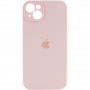 Чохол Silicone Case Full Camera Protective (AA) для Apple iPhone 13 (6.1") Рожевий / Pink Sand / PVH