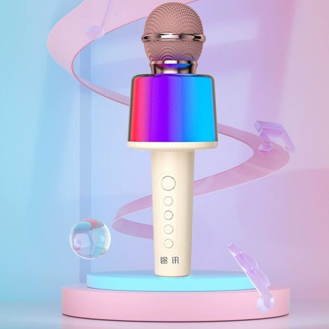 Караоке Мікрофон-колонка MC005 Biege