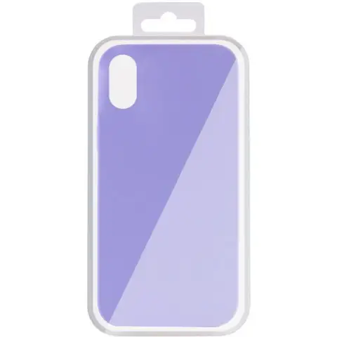 Чохол Silicone Case Full Protective (AA) NO LOGO для Apple iPhone XR (6.1") Бузковий / Dasheen