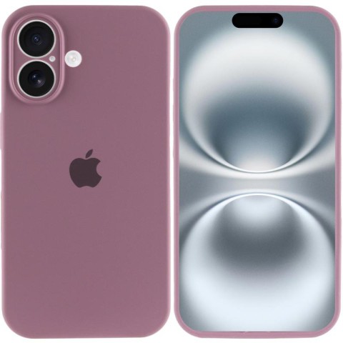 Чохол Silicone Case Full Camera Protective (AA) для Apple iPhone 16 Plus (6.7") Ліловий / Lilac Pride
