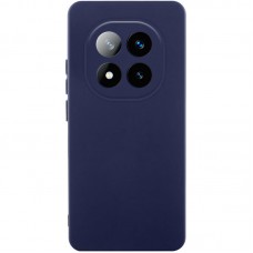 Чохол Silicone Cover Lakshmi Full Camera (AAA) для Xiaomi Redmi Note 14 Pro 4G Темно-синій / Midnight blue