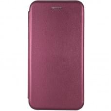 Шкіряний чохол-книжка Classy для Motorola Moto G05 / E15 Бордовий