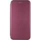 Шкіряний чохол-книжка Classy для Motorola Moto G05 / E15 Бордовий