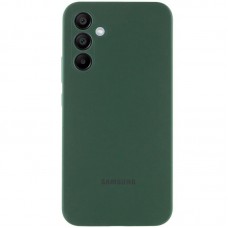 Чохол Silicone Cover Lakshmi Full Camera (AAA) with Logo для Samsung Galaxy S24 FE Зелений / Cyprus Green