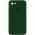 Чохол Silicone Case Square Full Camera Protective (AA) для Apple iPhone 7 / 8 / SE (2020) (4.7") Зелений / Army green