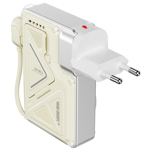 Портативний ЗП Power Bank WIWU Wi-P057 Knight 22.5W+PD35W 10000 mAh White