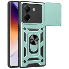 Чохол Ummi Camshield Serge Ring для Xiaomi Poco M7 Pro 5G Зелений