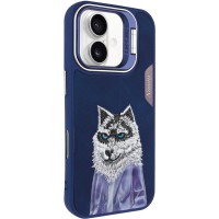 TPU+PC чохол Friends для Apple iPhone 16 (6.1") Blue Wolf