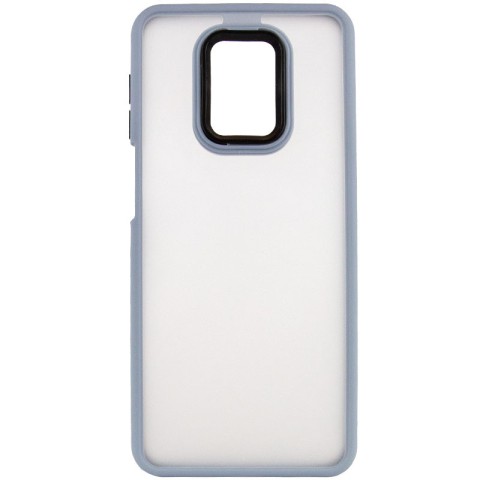 Чохол TPU+PC Lyon Frosted для Xiaomi Redmi Note 9s / Note 9 Pro / Note 9 Pro Max Sierra Blue