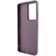 TPU чохол Bonbon Metal Style with MagSafe для Samsung Galaxy S24 Ultra Бордовий / Plum