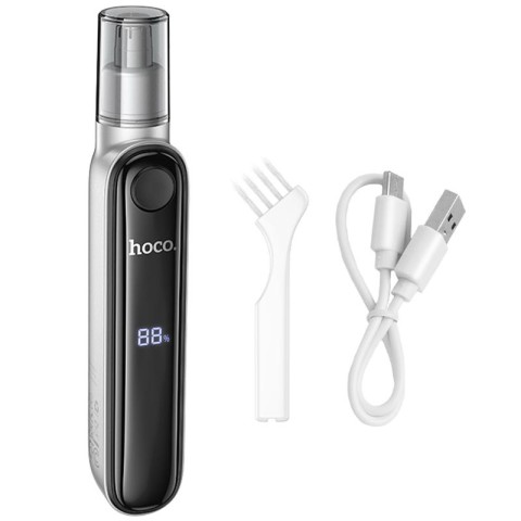 Тример Hoco HP33 electric nose hair with display Metal gray