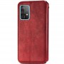 Шкіряний чохол книжка GETMAN Cubic (PU) для Samsung Galaxy A53 5G Червоний
