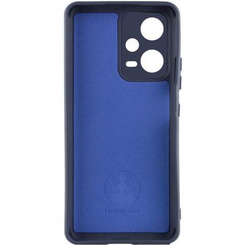 Чохол Silicone Cover Ummi Lakshmi Full Camera (AA) для Xiaomi Poco X5 5G / Note 12 5G Синій / Midnight Blue