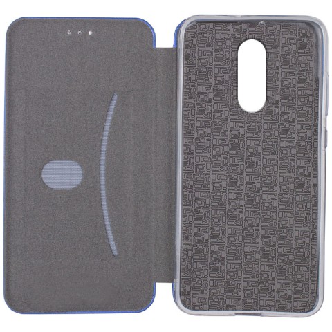 Шкіряний чохол-книжка Classy для Xiaomi Redmi 5 Синій