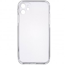 TPU чохол GETMAN Clear 1,0 mm для Apple iPhone 12 (6.1") Безбарвний (прозорий)
