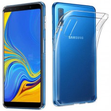 TPU чохол Epic Transparent 1,0mm для Samsung A750 Galaxy A7 (2018) Безбарвний (прозорий)
