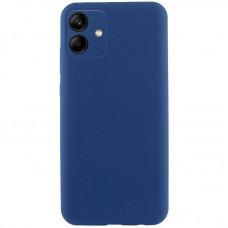 Чохол TPU GETMAN Liquid Silk Full Camera для Samsung Galaxy A06 Синій / Navy Blue
