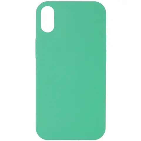 Чохол Silicone Case Full Protective (AA) NO LOGO для Apple iPhone XR (6.1") Зелений / Spearmint