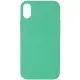Чохол Silicone Case Full Protective (AA) NO LOGO для Apple iPhone XR (6.1") Зелений / Spearmint