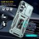 Ударостійкий чохол Camshield Army Ring для Samsung Galaxy A36 5G / A56 5G Зелений / Light Green