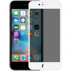 Захисне скло Privacy 5D (full glue) (тех.пак) для Apple iPhone 7 plus / 8 plus (5.5") Білий