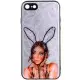 TPU+PC чохол Prisma Ladies для Apple iPhone 7 / 8 / SE (2020) (4.7") Rabbit