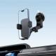 Автотримач з БЗП Acefast D53 with Electric Clamp for Dashboard Black