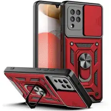 Чохол Ummi Camshield Serge Ring для Samsung Galaxy M53 5G Червоний / Red