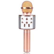 Караоке Мікрофон-колонка WS858 Pink Караоке Мікрофон-колонка WS858 Pink