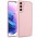Шкіряний чохол Xshield для Samsung Galaxy S21 FE Рожевий / Pink