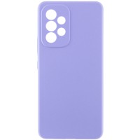 Чохол Silicone Cover Lakshmi Full Camera (AAA) для Samsung Galaxy A33 5G Бузковий / Dasheen