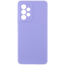 Чохол Silicone Cover Lakshmi Full Camera (AAA) для Samsung Galaxy A33 5G Бузковий / Dasheen