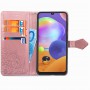 Шкіряний чохол (книжка) Art Case з візитницею для ZTE Blade V2020 Smart Рожевий