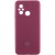 Чохол Silicone Cover Lakshmi Full Camera (AAA) with Logo для Xiaomi Redmi 12C Бордовий / Plum