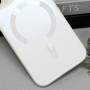 Чохол TPU+Glass Sapphire Midnight with MagSafe для Apple iPhone 15 Plus (6.7") Білий / White