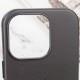 Шкіряний чохол Leather Case (AAA) with MagSafe and Animation для Apple iPhone 14 Pro (6.1") Midnight