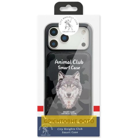 TPU+PC чохол Animal Club для Apple iPhone 17 (6.3") Black