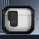 Футляр протиударний Locking Button для навушників Airpods 3 Black