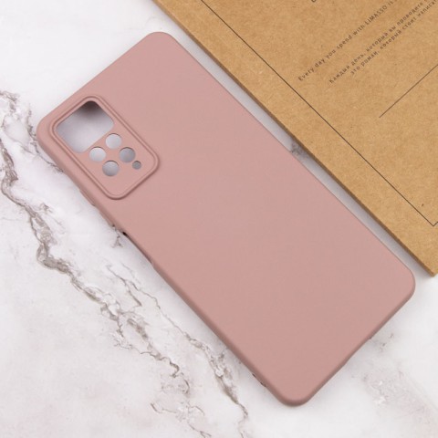 Чохол Silicone Cover Lakshmi Full Camera (AAA) для Xiaomi Redmi Note 11 Pro 4G/5G / 12 Pro 4G Рожевий / Pink Sand