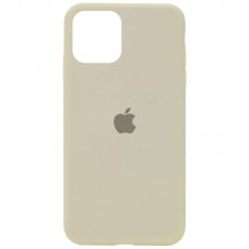 Чохол Silicone Case Full Protective (AA) для Apple iPhone 11 Pro Max (6.5") Бежевий / Antigue White
