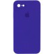 Чохол Silicone Case Square Full Camera Protective (AA) для Apple iPhone 7/8/SE (2020) (4.7") Фіолетовий / Ultra Violet