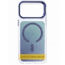Чохол TPU+PC Jewel Sparkle with MagSafe для Apple iPhone 16 Pro Max (6.9") Royal Blue
